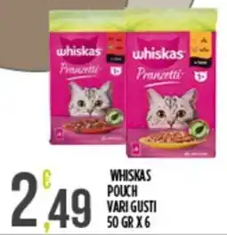 Euroesse Whiskas Pranzetti offerta