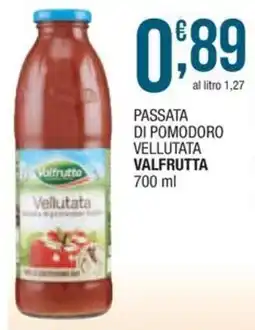 Sidis mini Passata di pomodoro vellutata Valfrutta offerta