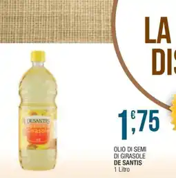 Sidis mini Olio di semi di girasole de santis offerta
