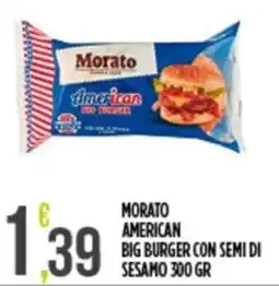 Euroesse Morato American Big Burger con semi di sesamo offerta
