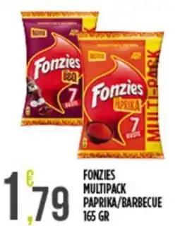 Euroesse Fonzies multipack paprika/barbecue offerta