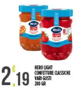 Euroesse Hero Light confetture classiche offerta