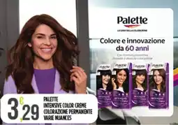 Euroesse Palette Intensive Color Creme offerta