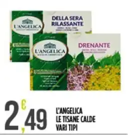 Euroesse L'Angelica le tisane calde vari tipi offerta