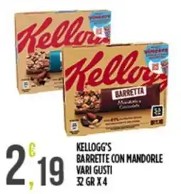 Euroesse Kellogg's barrette con mandorle offerta