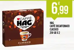 Euroesse Hag caffè decaffeinato classico offerta