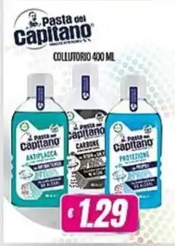 Vitulano Drugstore Pasta del Capitano collutorio offerta