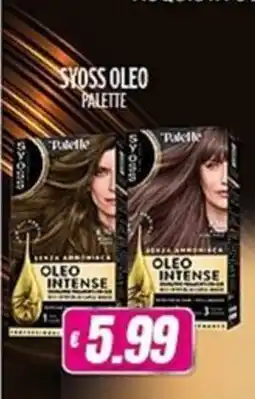 Vitulano Drugstore Syoss Olio Palette offerta