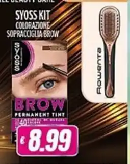 Vitulano Drugstore Syoss kit colorazione sopracciglia brow offerta