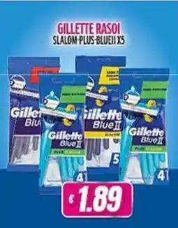 Vitulano Drugstore Gillette Rasoio Salom Plus Blue II X5 offerta