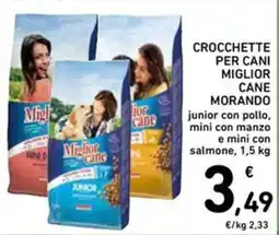 Spazio Conad Crocchette per cani Miglior Cane Morando offerta