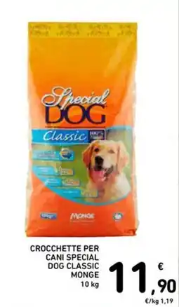 Spazio Conad Crocchette per cani special dog classic Monge offerta