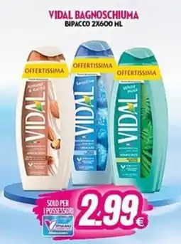 Vitulano Drugstore Vidal bagnoschiuma offerta