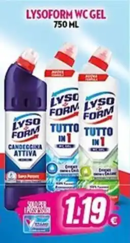 Vitulano Drugstore Lysoform wc gel offerta