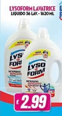 Vitulano Drugstore Lysoform lavatrice offerta