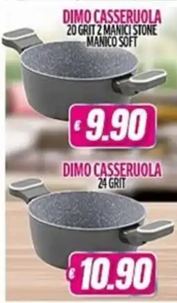 Vitulano Drugstore Dimo casseruola 20 grit 2 manici stone manico soft offerta