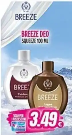 Vitulano Drugstore Breeze Deo Squeeze offerta