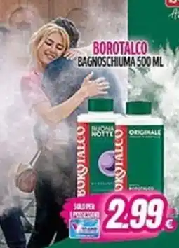 Vitulano Drugstore Borotalco Bagnoschiuma offerta