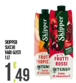 Euroesse Skipper succhi vari gusti offerta