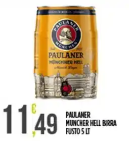 Euroesse Paulaner Münchner Hell birra offerta