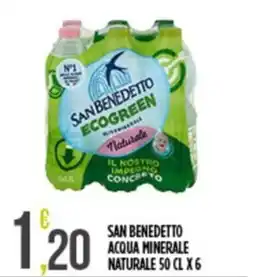 Euroesse San Benedetto acqua minerale naturale offerta