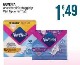 Sidis mini Nuvenia Assorbenti/Proteggislip offerta