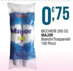 Sidis mini Bicchieri Major offerta