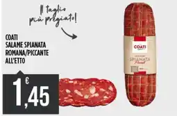 Euroesse Coati salame spianata romana offerta