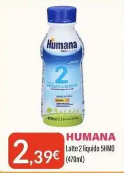Sanitaria Demma Humana Latte 2 liquido 5HMO offerta