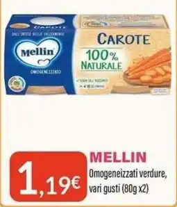 Sanitaria Demma Mellin Omogeneizzati verdure offerta