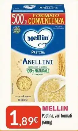 Sanitaria Demma Mellin pastina anellini offerta