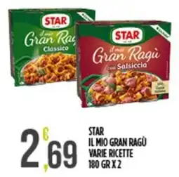 Euroesse Star il mio gran ragù varie ricette offerta