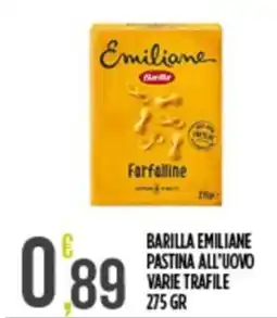 Euroesse Barilla Emiliane Farfalline offerta