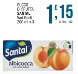 Sidis mini Succo di frutta Santal albicocca offerta