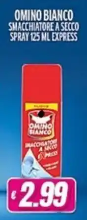 Vitulano Drugstore Omino Bianco smacchiatore a secco offerta