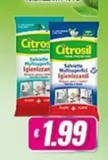 Vitulano Drugstore Citrosil Salviette Multisuperfici Igienizzanti offerta