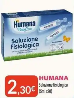 Sanitaria Demma Humana Soluzione fisiologica offerta