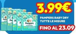 Gemar Detersivi Pampers Baby Dry offerta