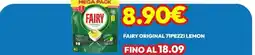 Gemar Detersivi Fairy original 7 pezzi lemon offerta