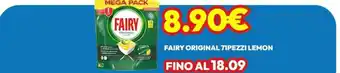 Fairy original 7 pezzi lemon
