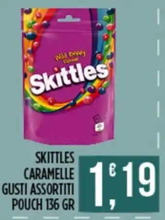 Euroesse Skittles caramelle gusti assortiti offerta