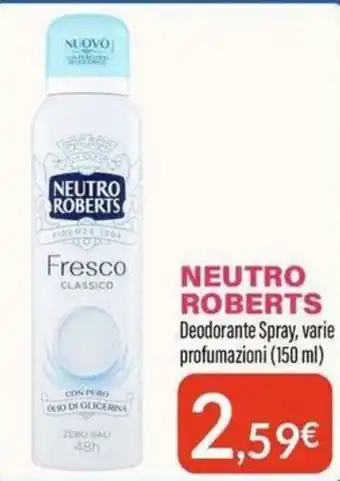 Neutro Roberts Deodorante Spray