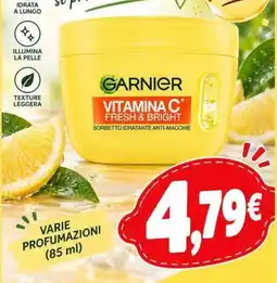 Sanitaria Demma Garnier Vitamina C Fresh & Bright offerta