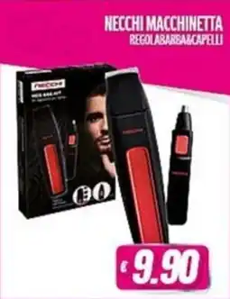 Vitulano Drugstore Necchi macchinetta regolabarba&capelli offerta