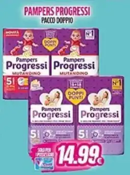 Vitulano Drugstore Pampers Progressi Mutandino offerta