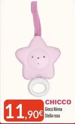 Sanitaria Demma Chicco Gioco Ninna Stella rosa offerta
