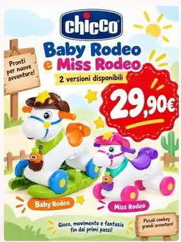 Sanitaria Demma Chicco Baby Rodeo e Miss Rodeo offerta