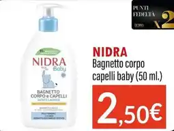 Sanitaria Demma Nidra Bagnetto corpo capelli baby offerta