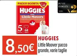 Sanitaria Demma Huggies Little Movers offerta
