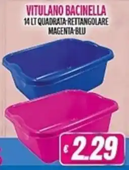 Vitulano Drugstore Vitulano bacinella offerta